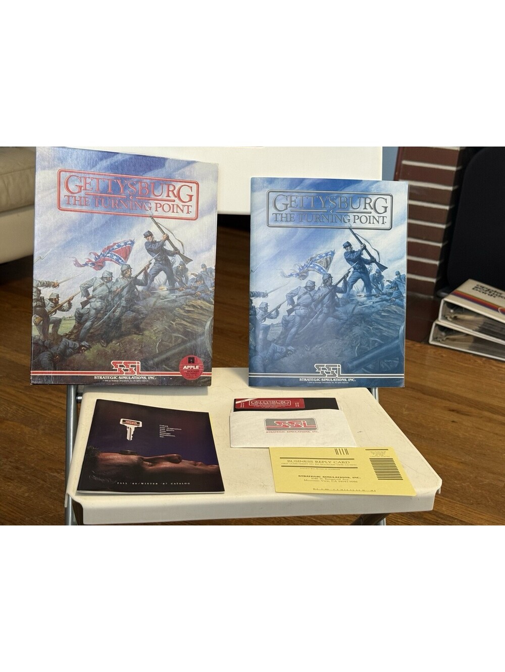 Gettysburg: The Turning Point (1986) Vintage Commodore Game
